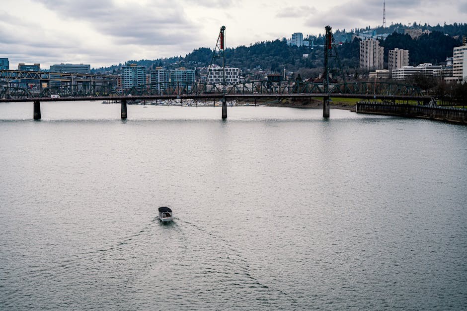 Portland cityscape and skyline