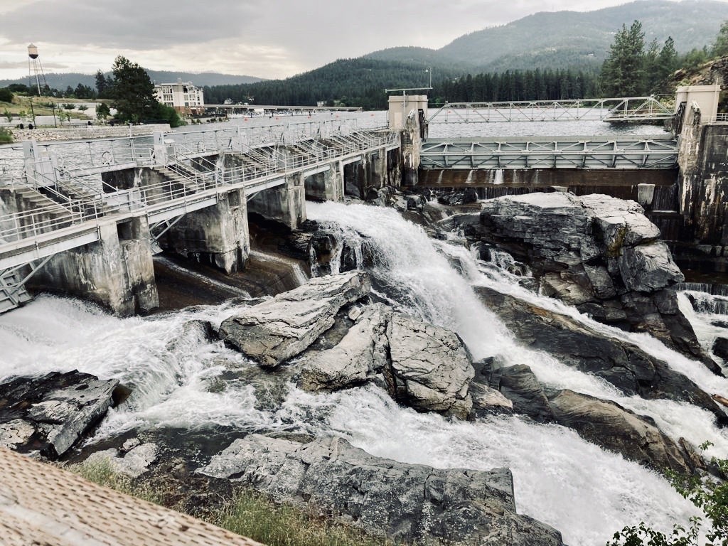 Post Falls ID cityscape