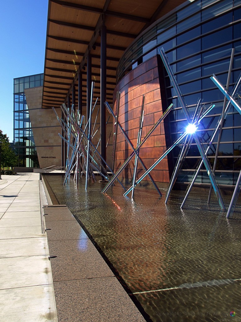 Redmond WA cityscape