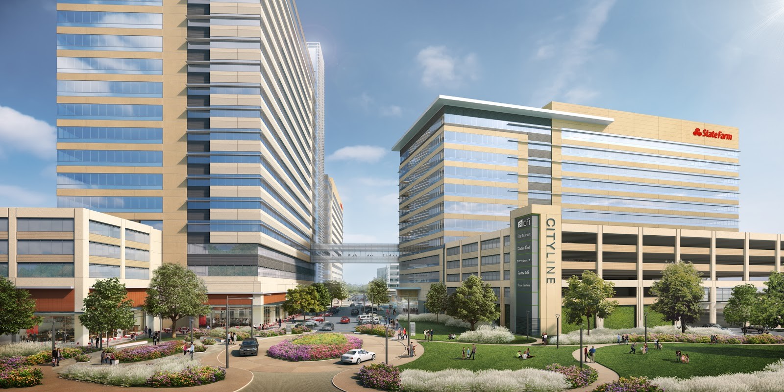 Richardson TX cityscape