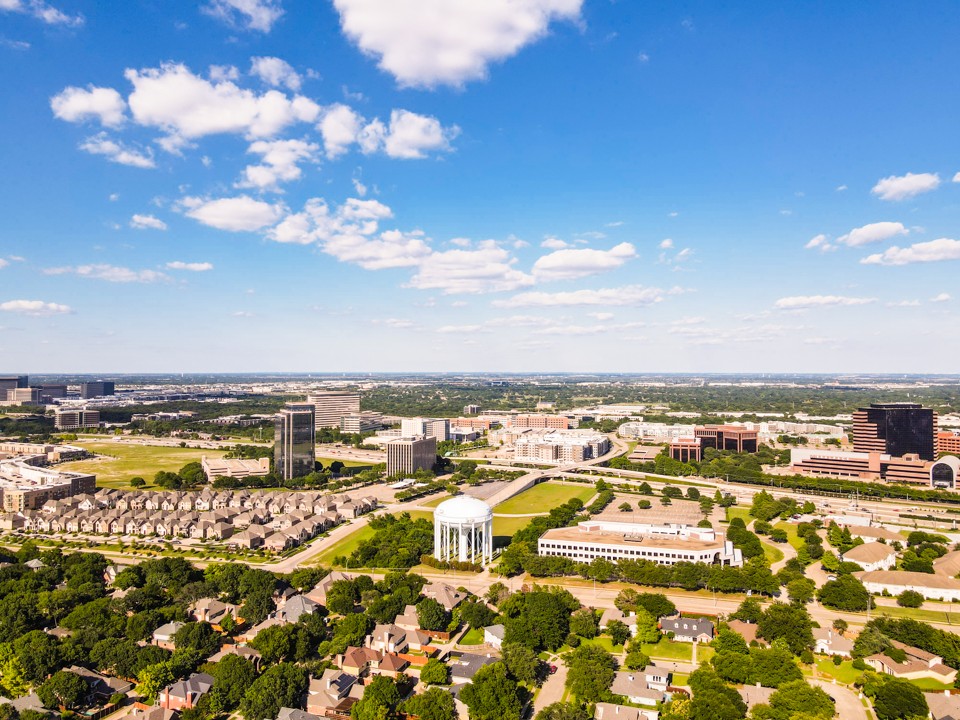 Richardson TX cityscape