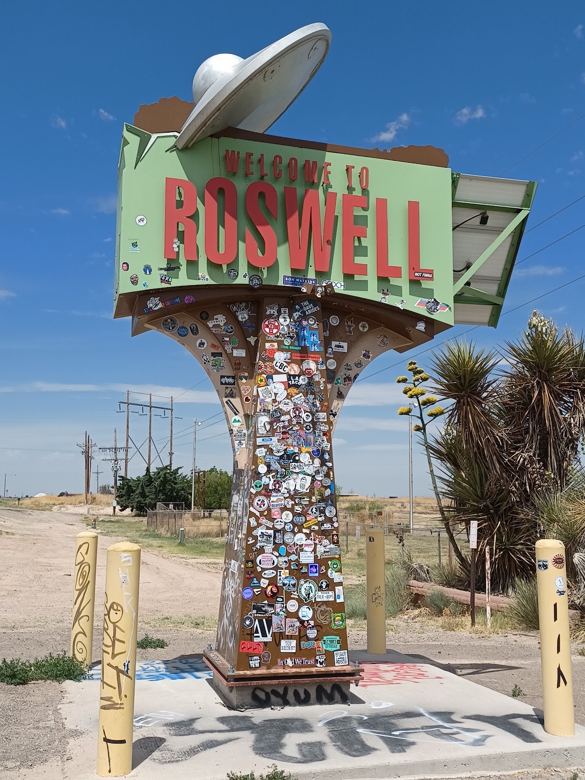 Roswell NM cityscape