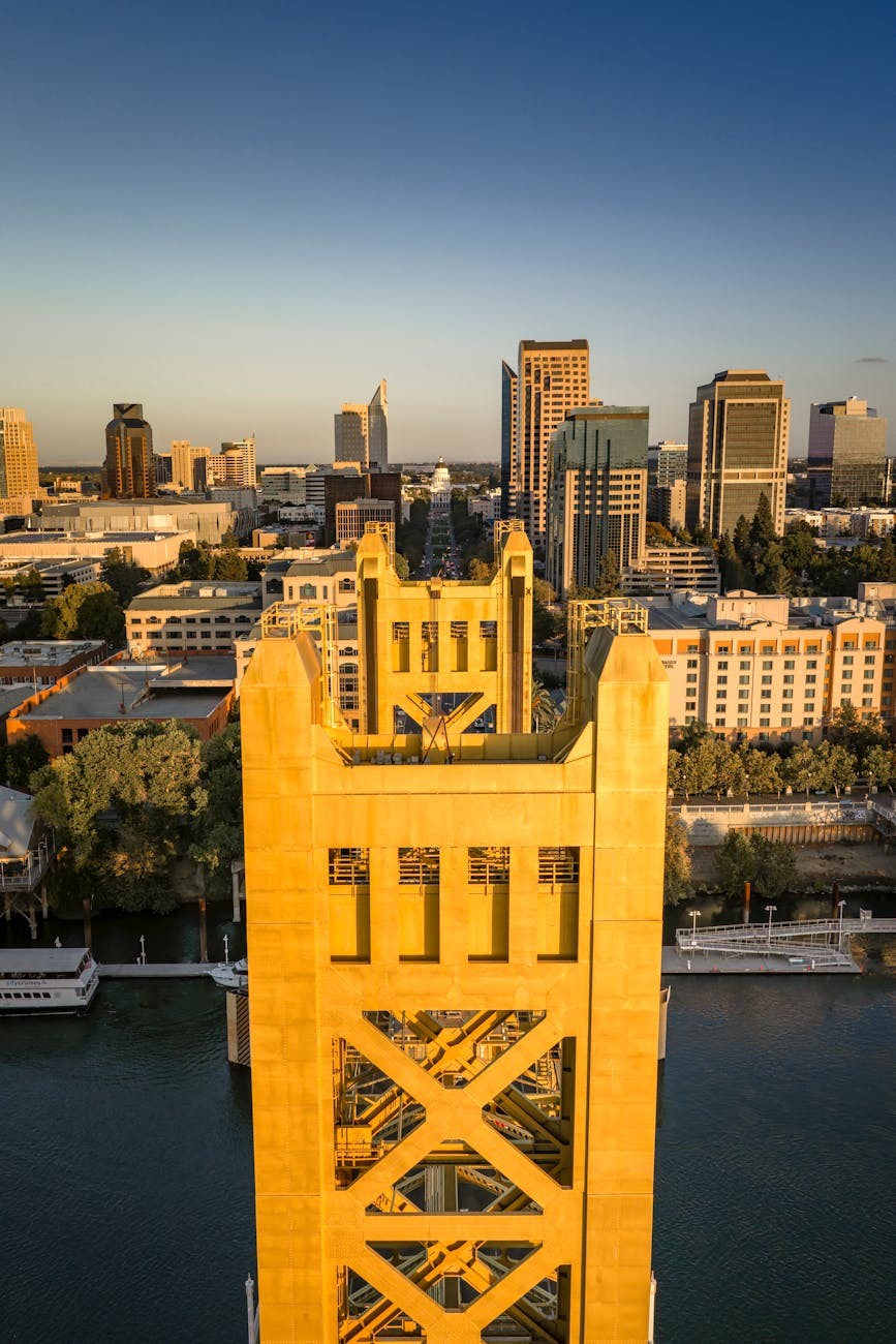 Sacramento CA cityscape