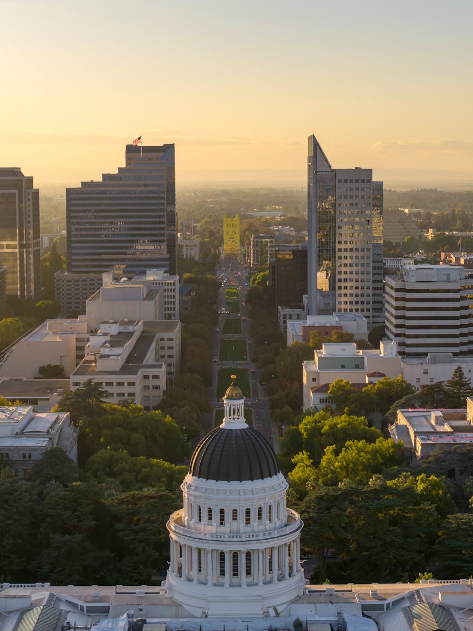 Sacramento CA cityscape