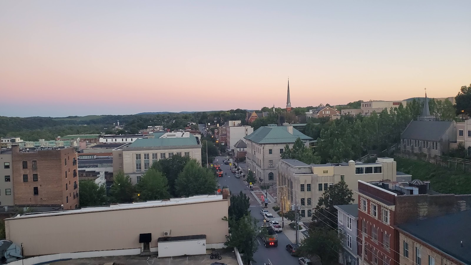 Salem VA cityscape