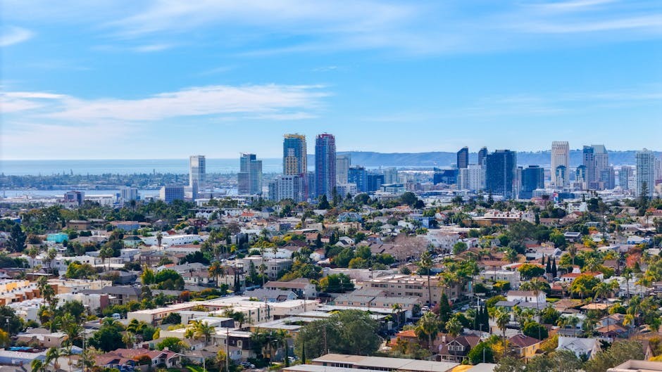 San Diego cityscape and skyline