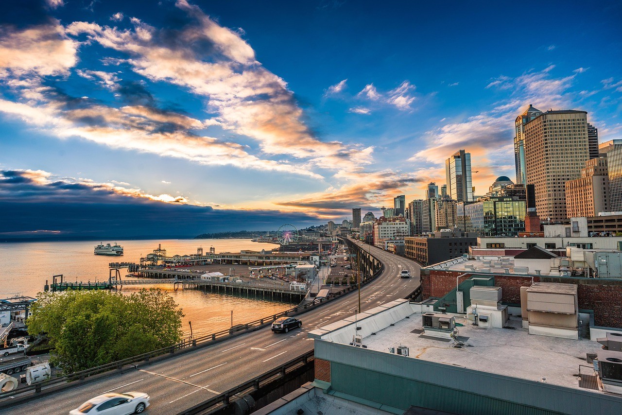 Seattle cityscape and skyline