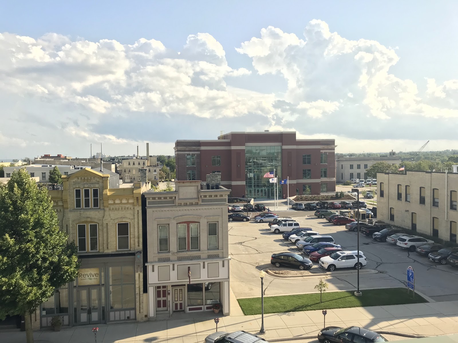 Sheboygan WI cityscape