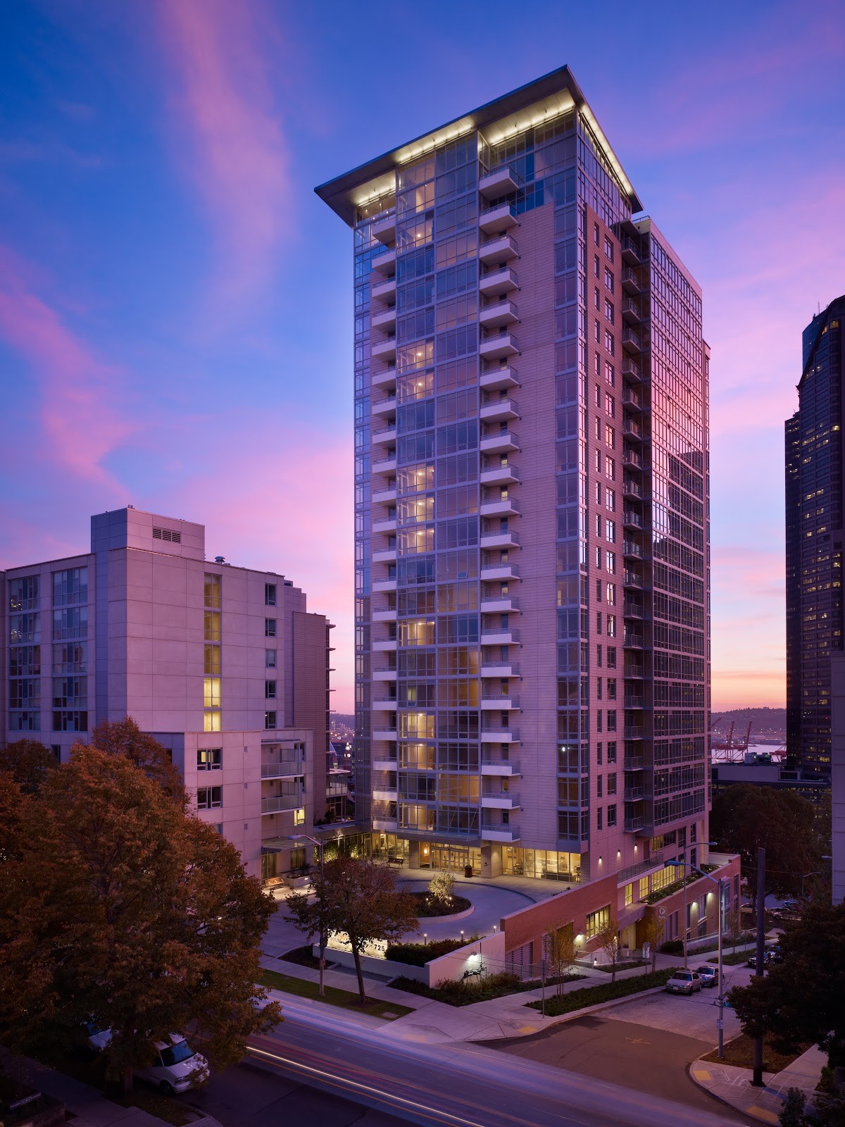 Shoreline WA cityscape