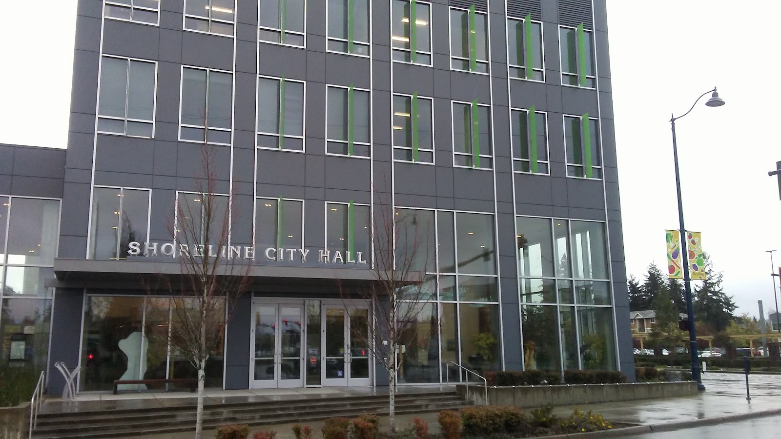 Shoreline WA cityscape