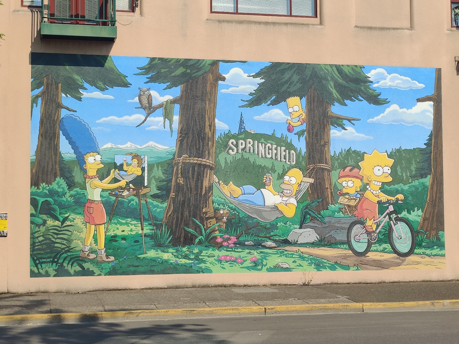 Springfield OR cityscape