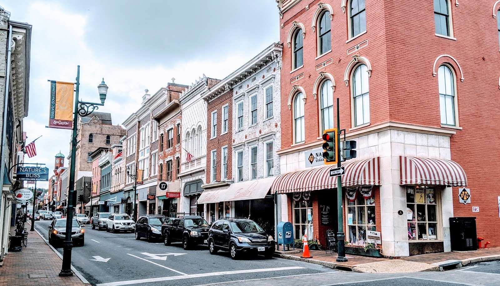 Staunton VA cityscape