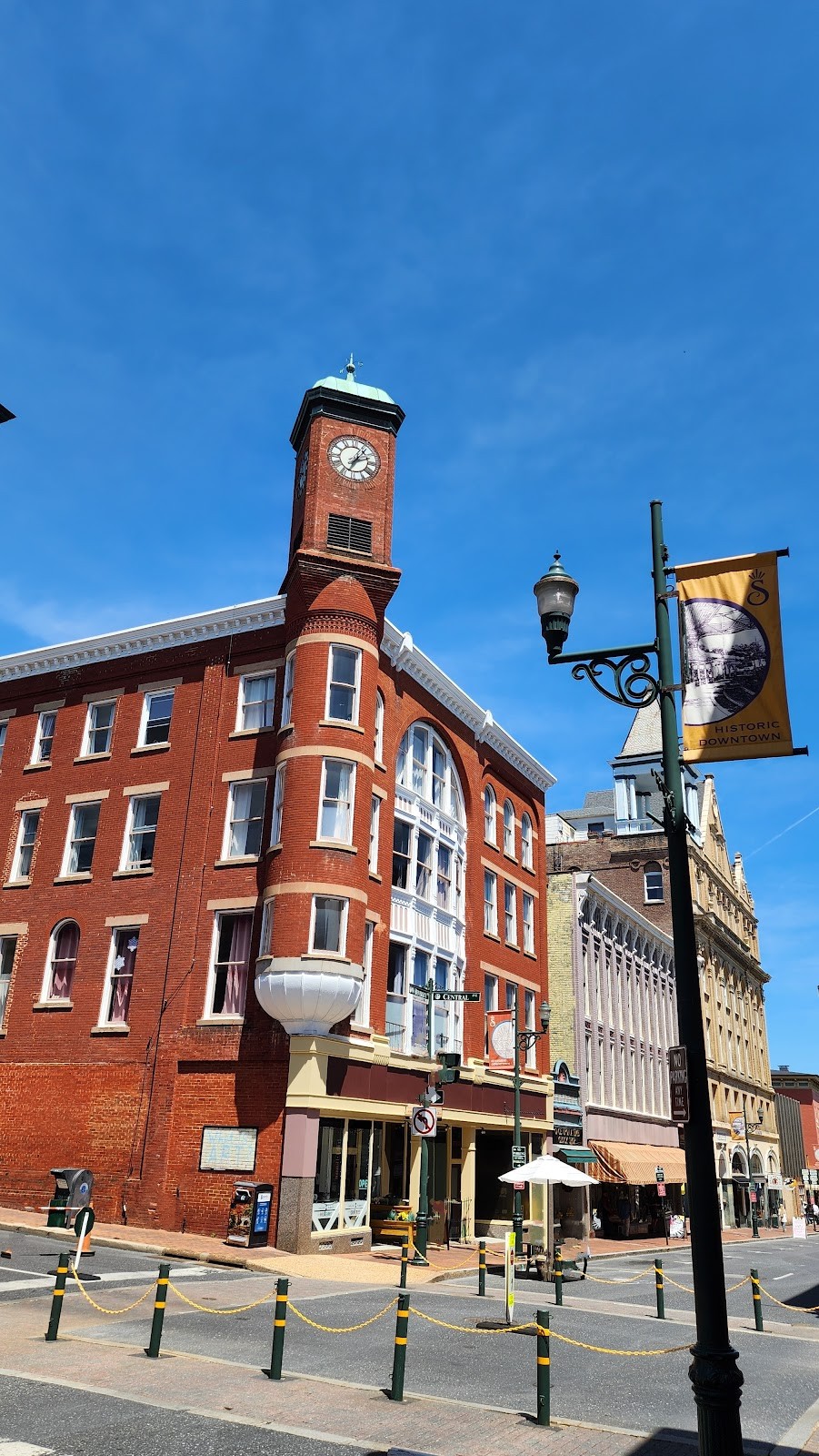 Staunton VA cityscape