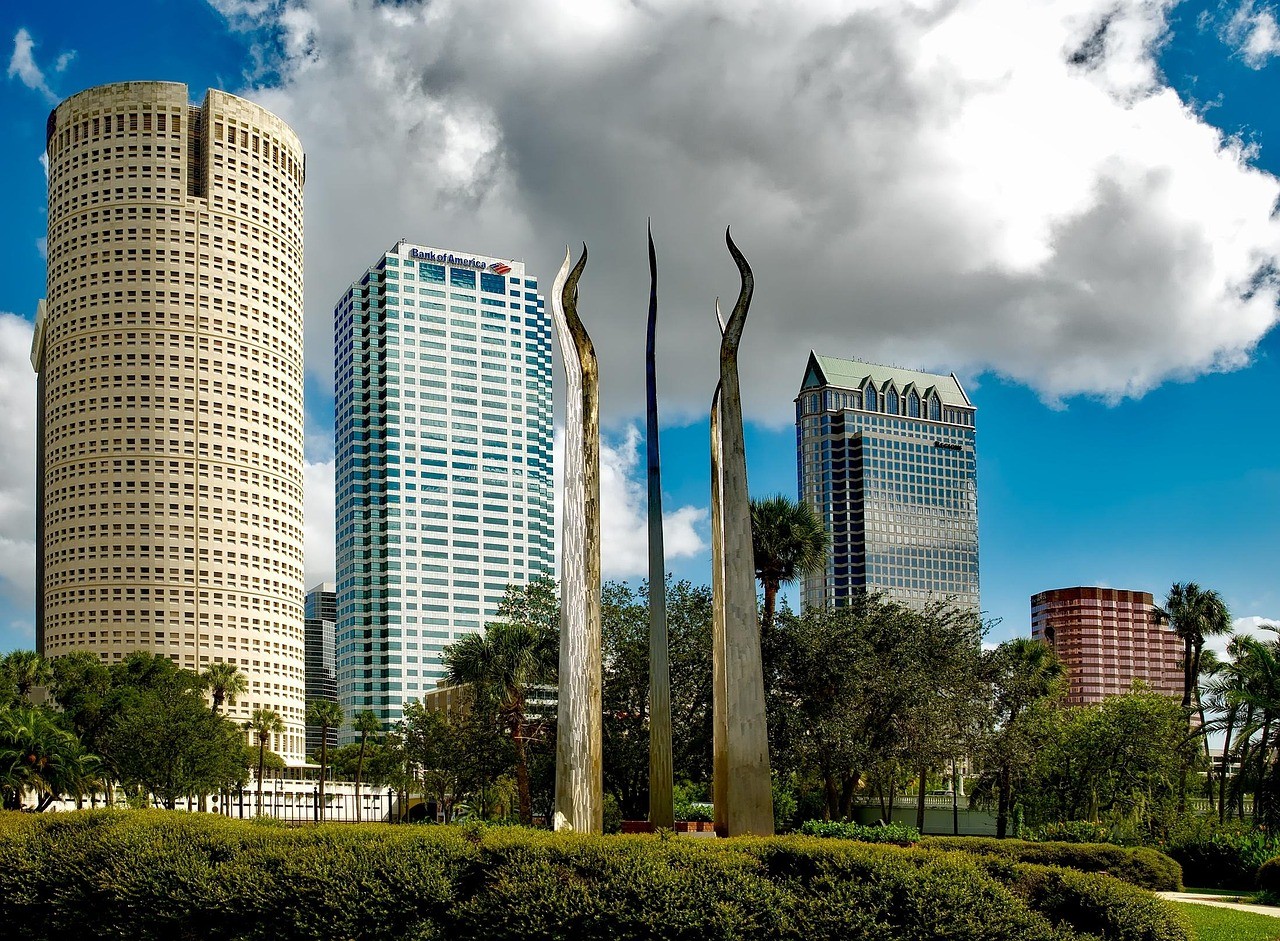 Tampa cityscape and skyline