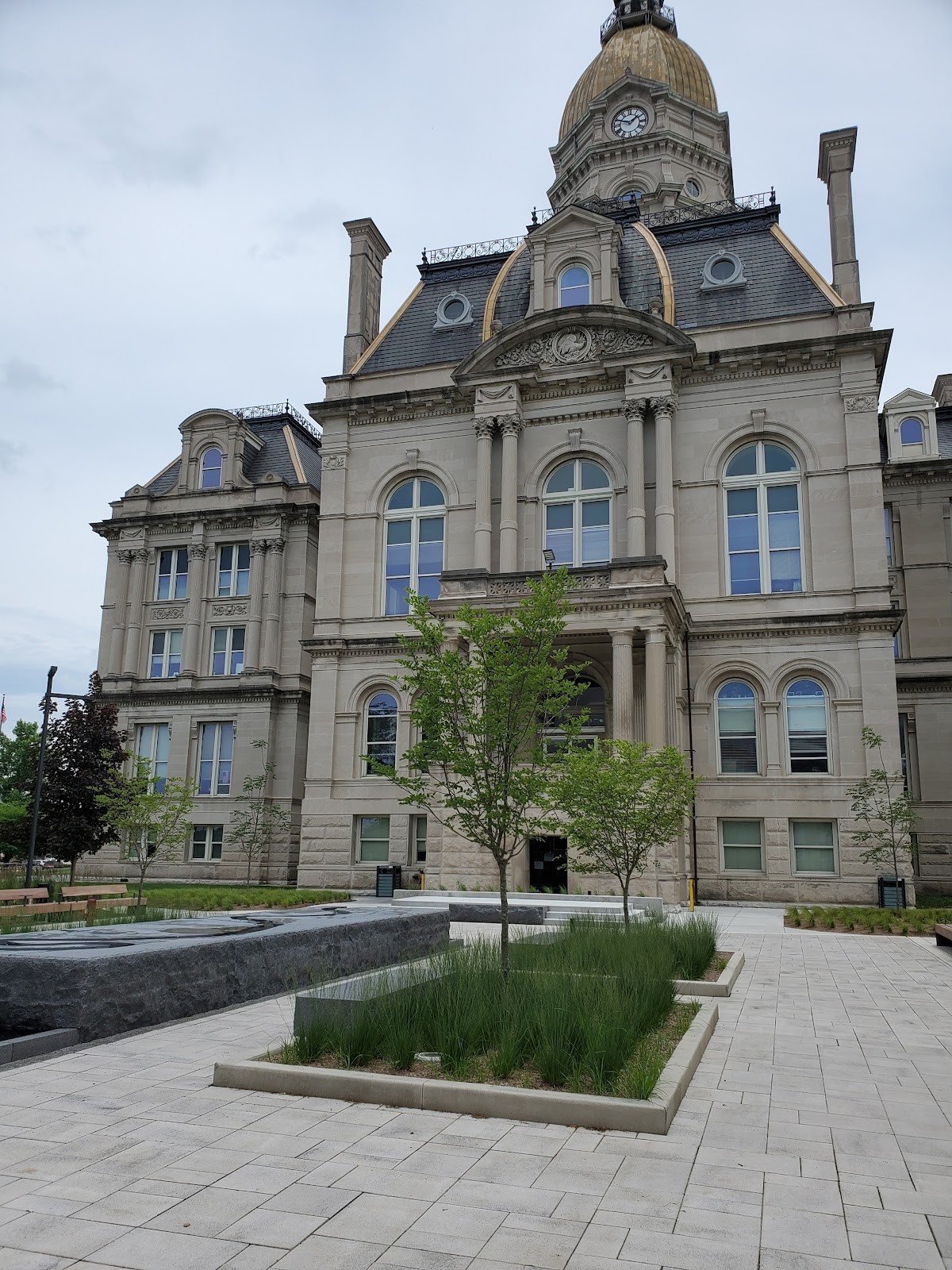 Terre Haute IN cityscape