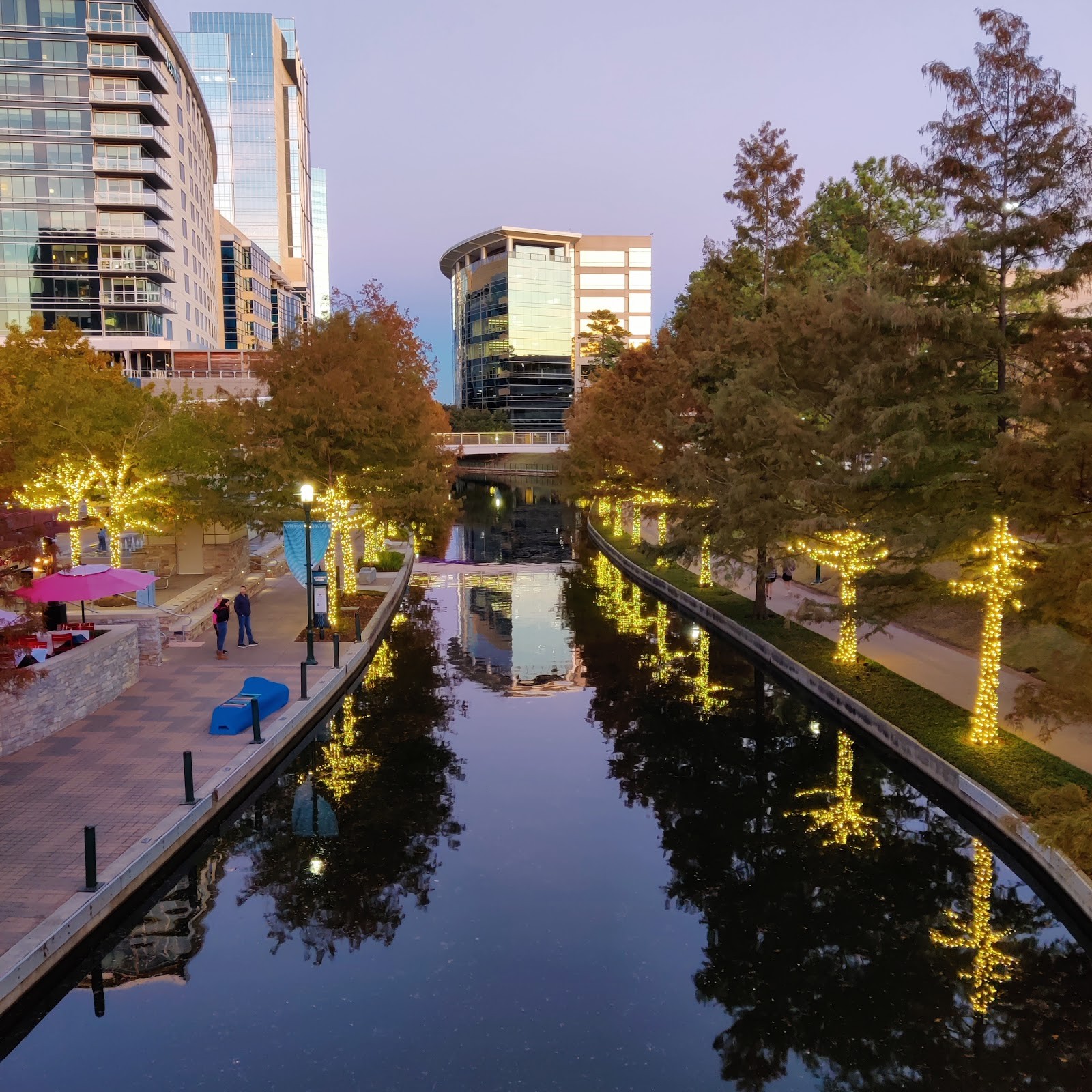 The Woodlands TX cityscape