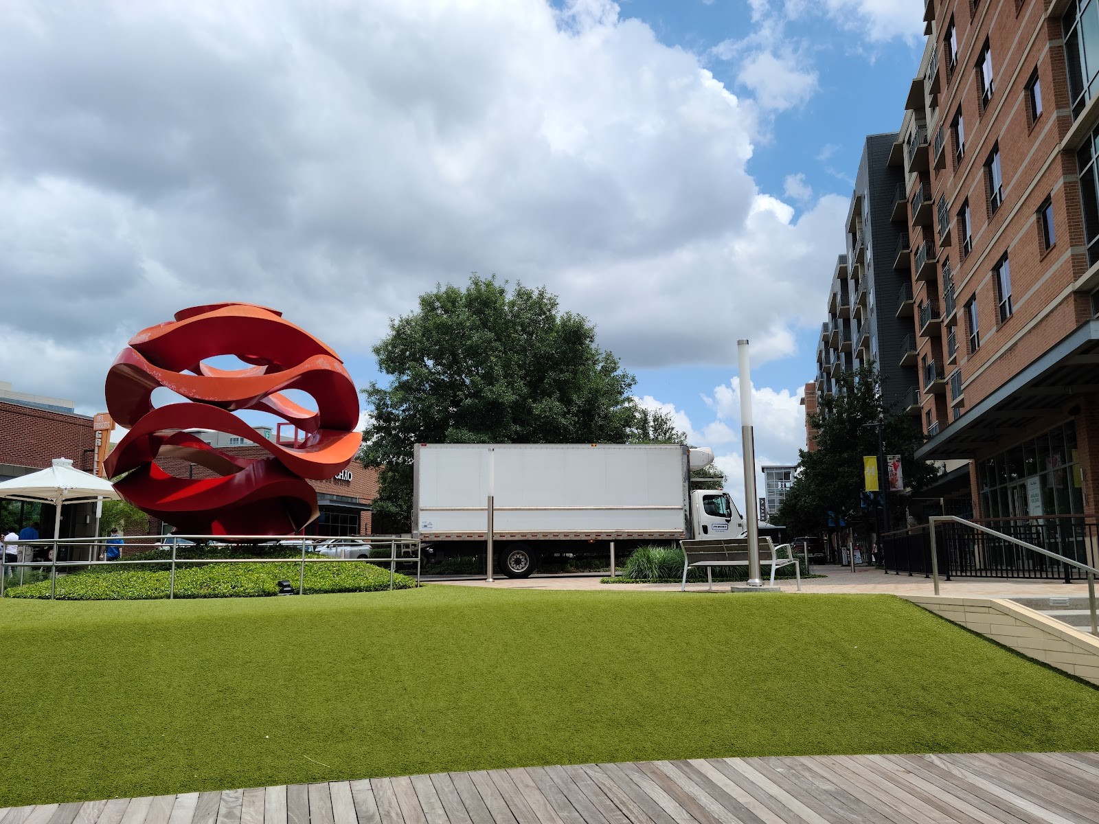 The Woodlands TX cityscape