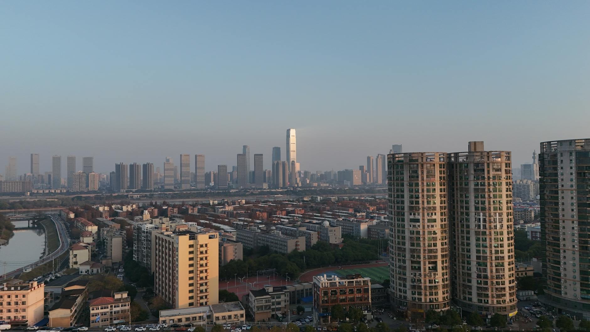 Toms River NJ cityscape