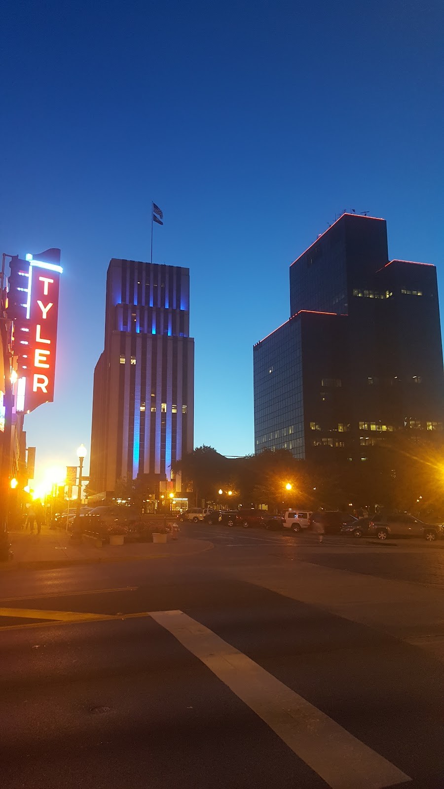 Tyler TX cityscape