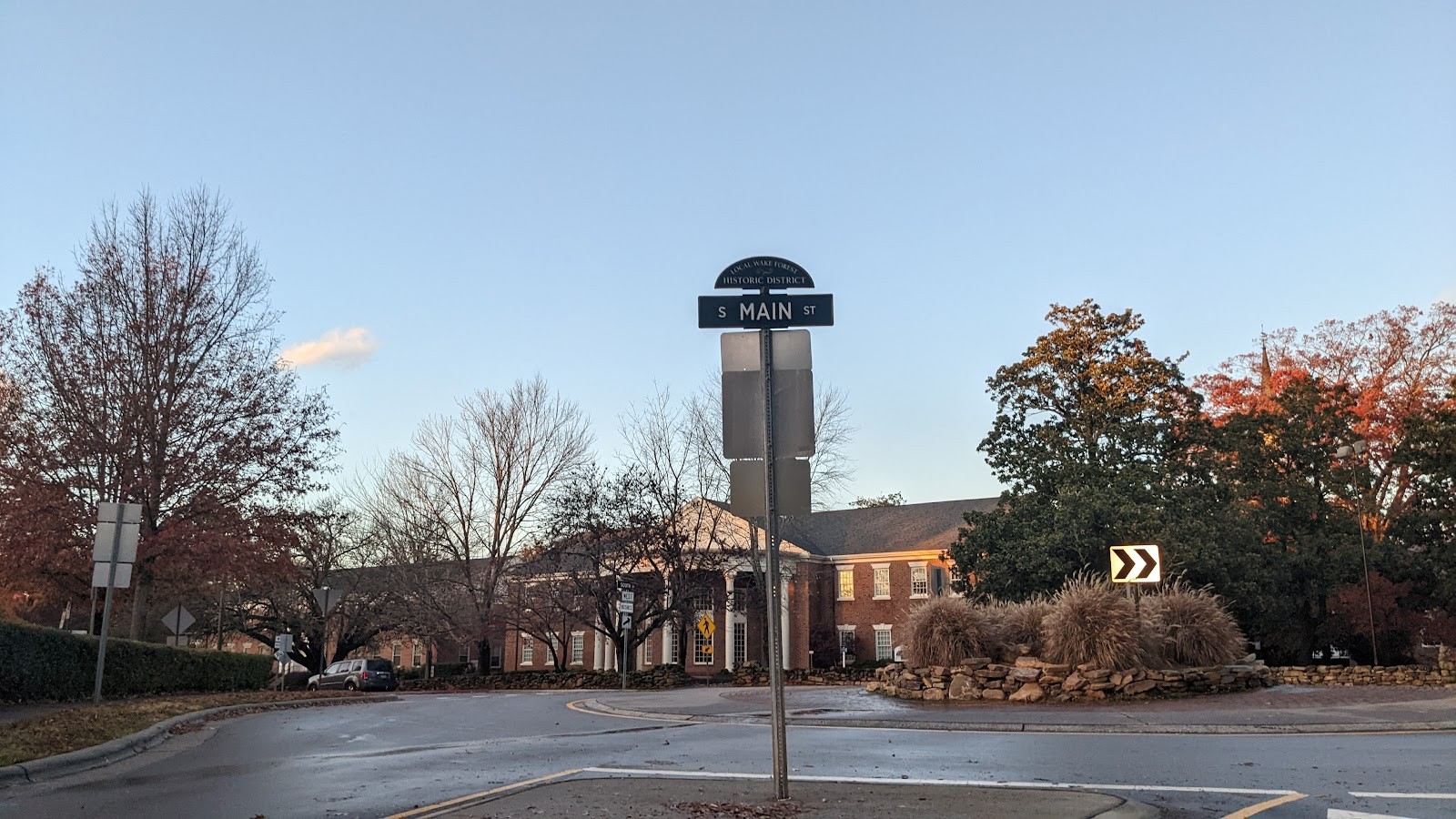 Wake Forest NC cityscape