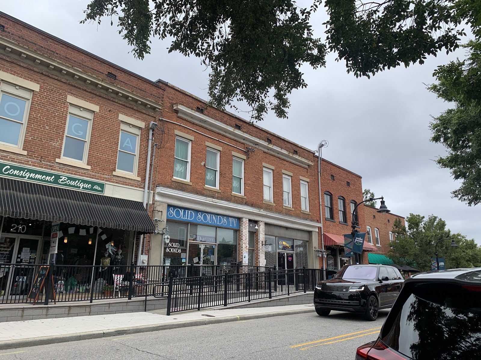 Wake Forest NC cityscape