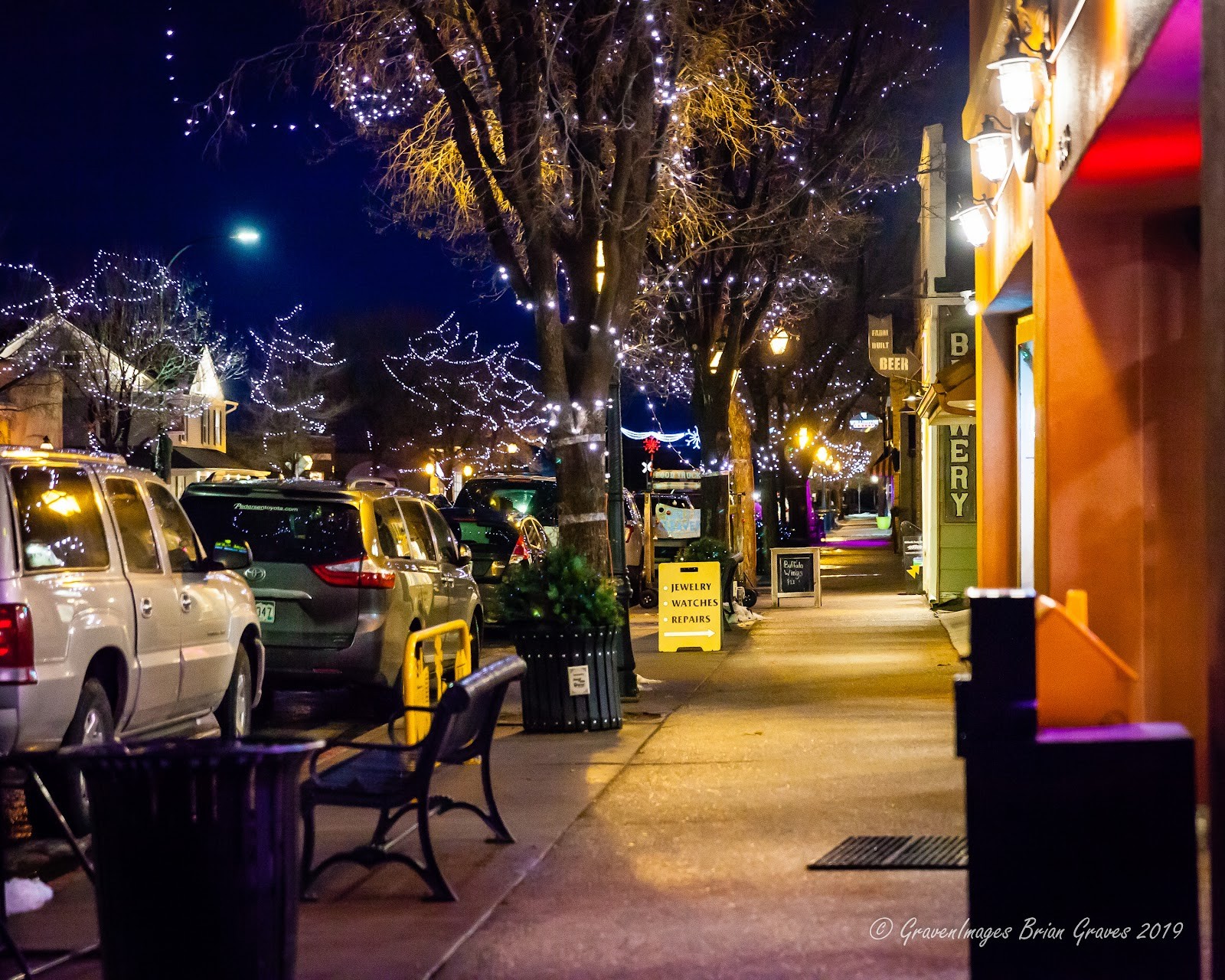 Wellington CO cityscape