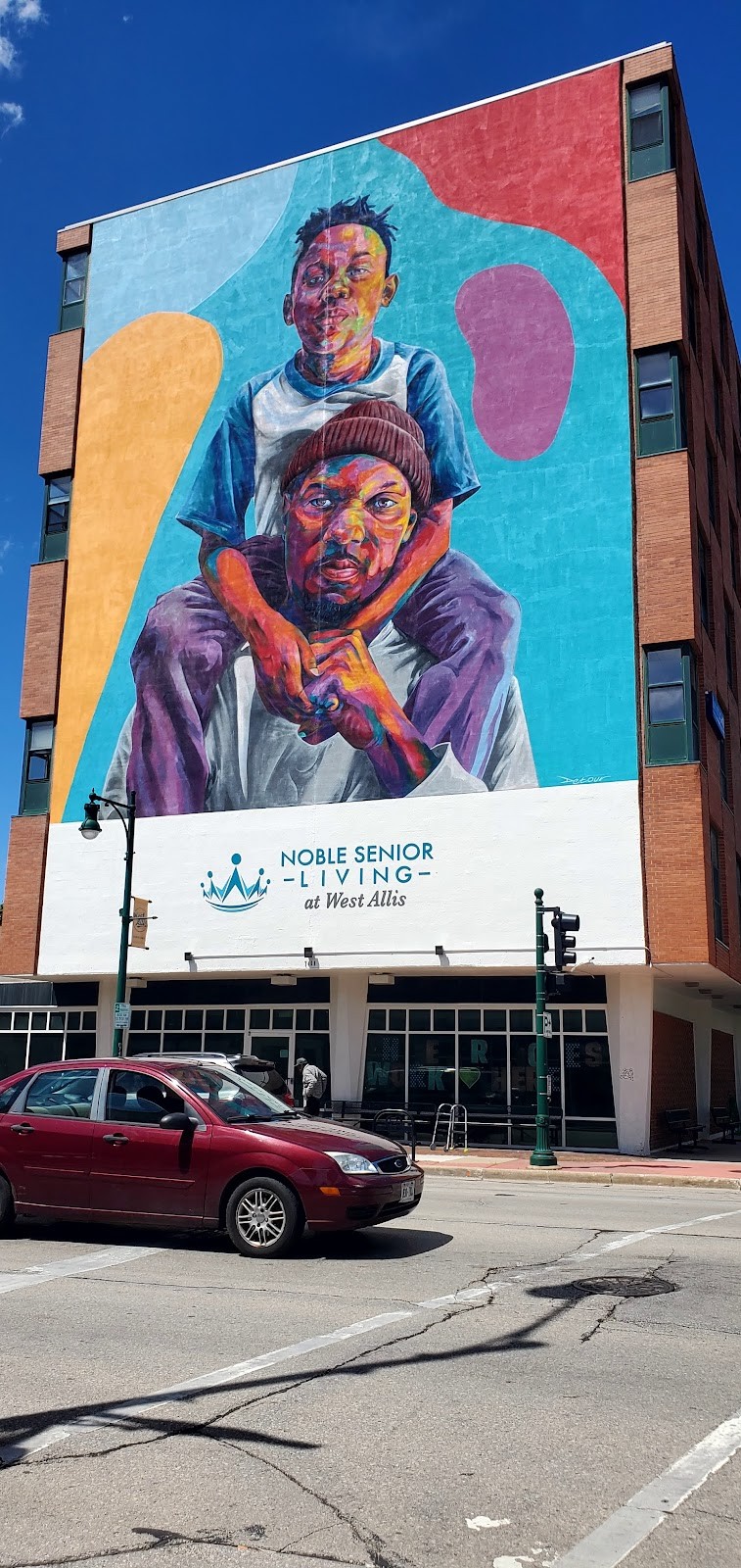 West Allis WI cityscape