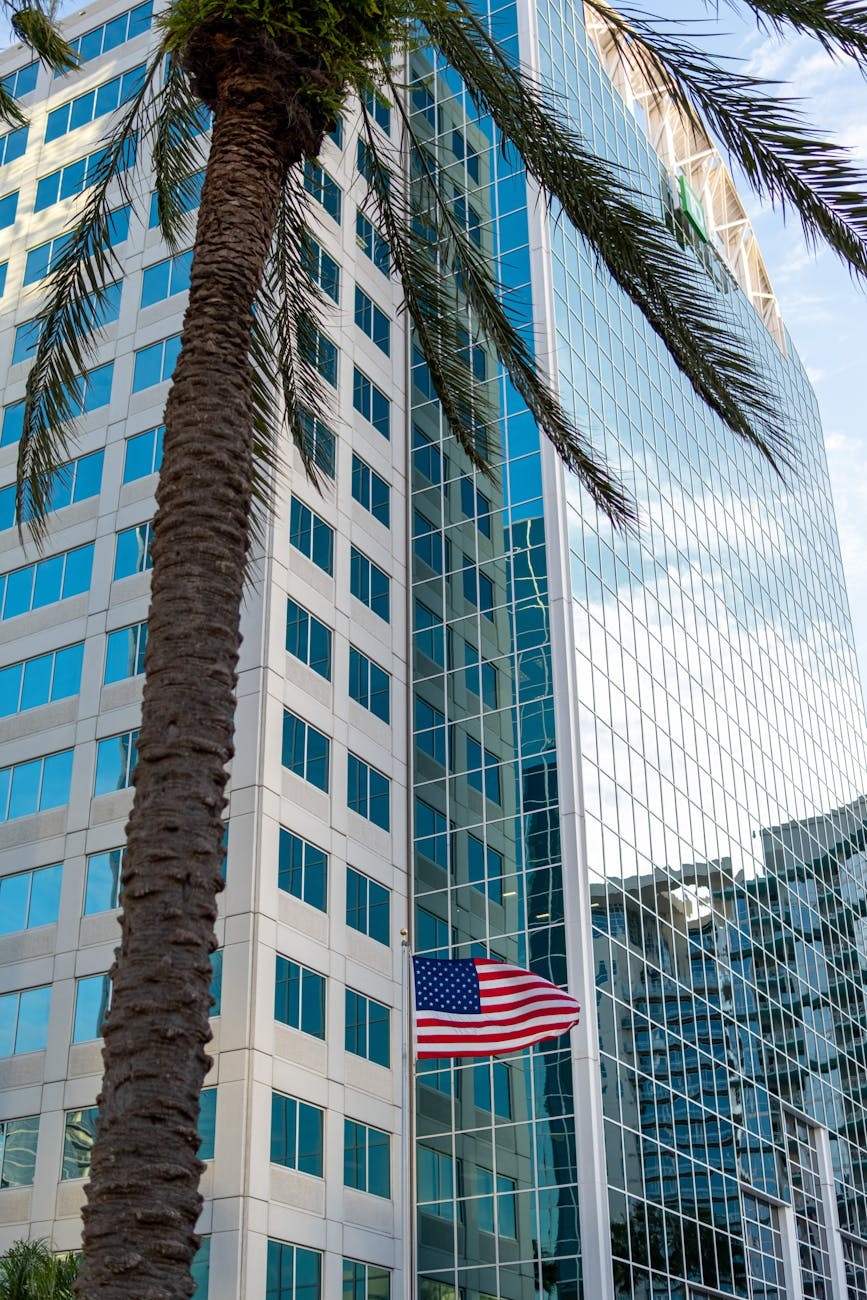 West Palm Beach FL cityscape