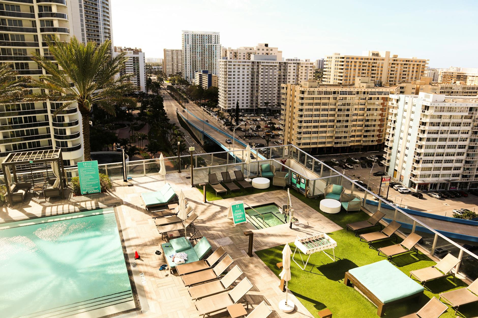 West Palm Beach FL cityscape