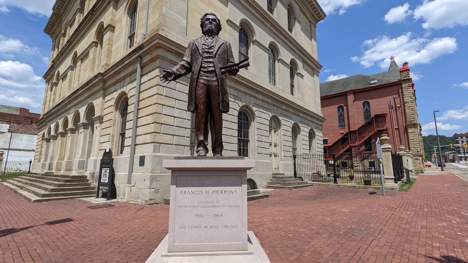 Wheeling WV cityscape