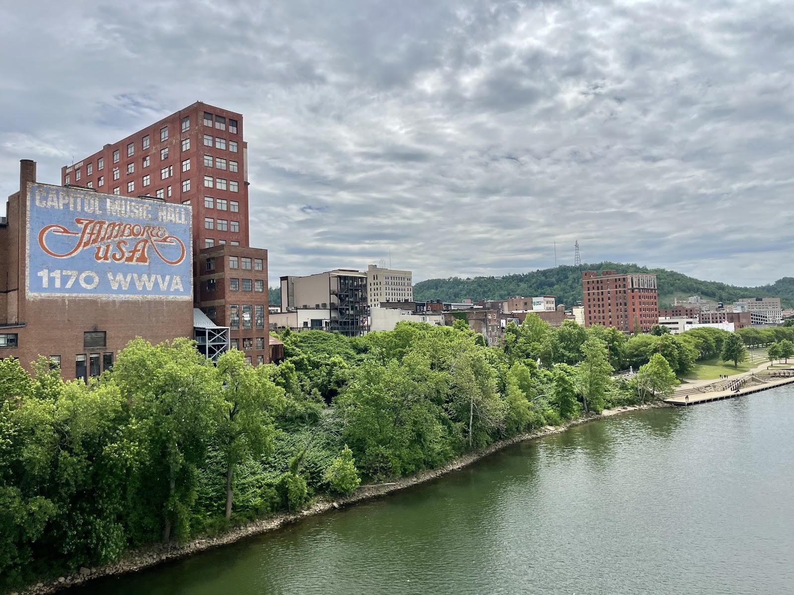 Wheeling WV cityscape