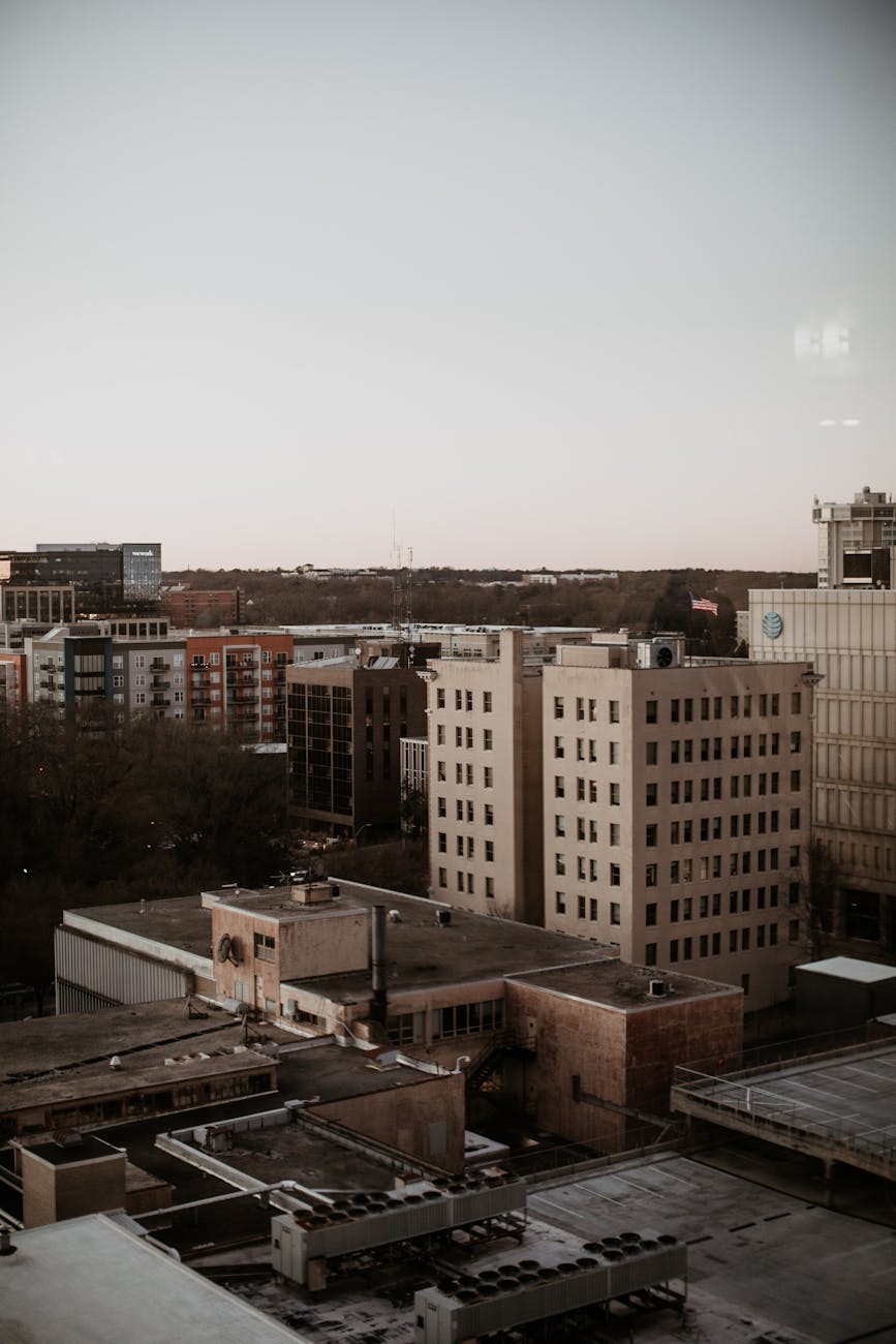Winston Salem NC cityscape