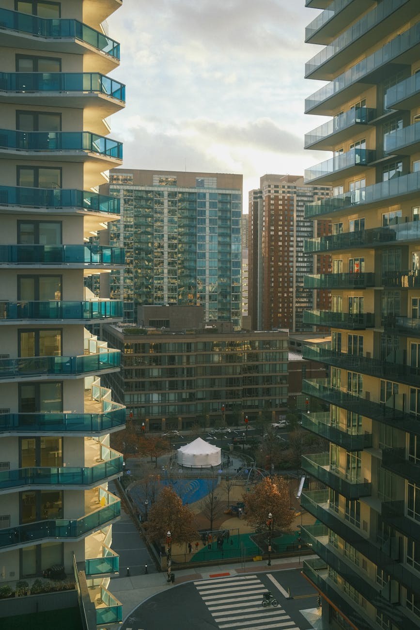 Woodbridge NJ cityscape