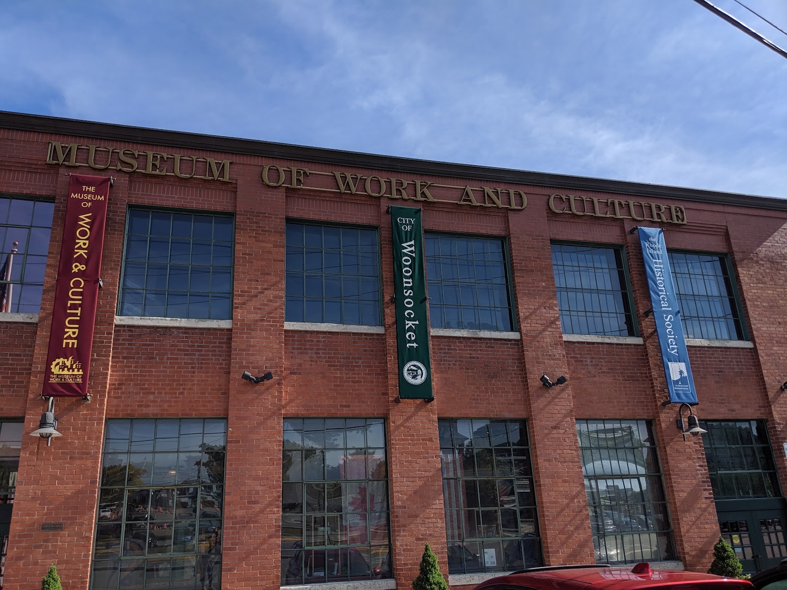 Woonsocket RI cityscape