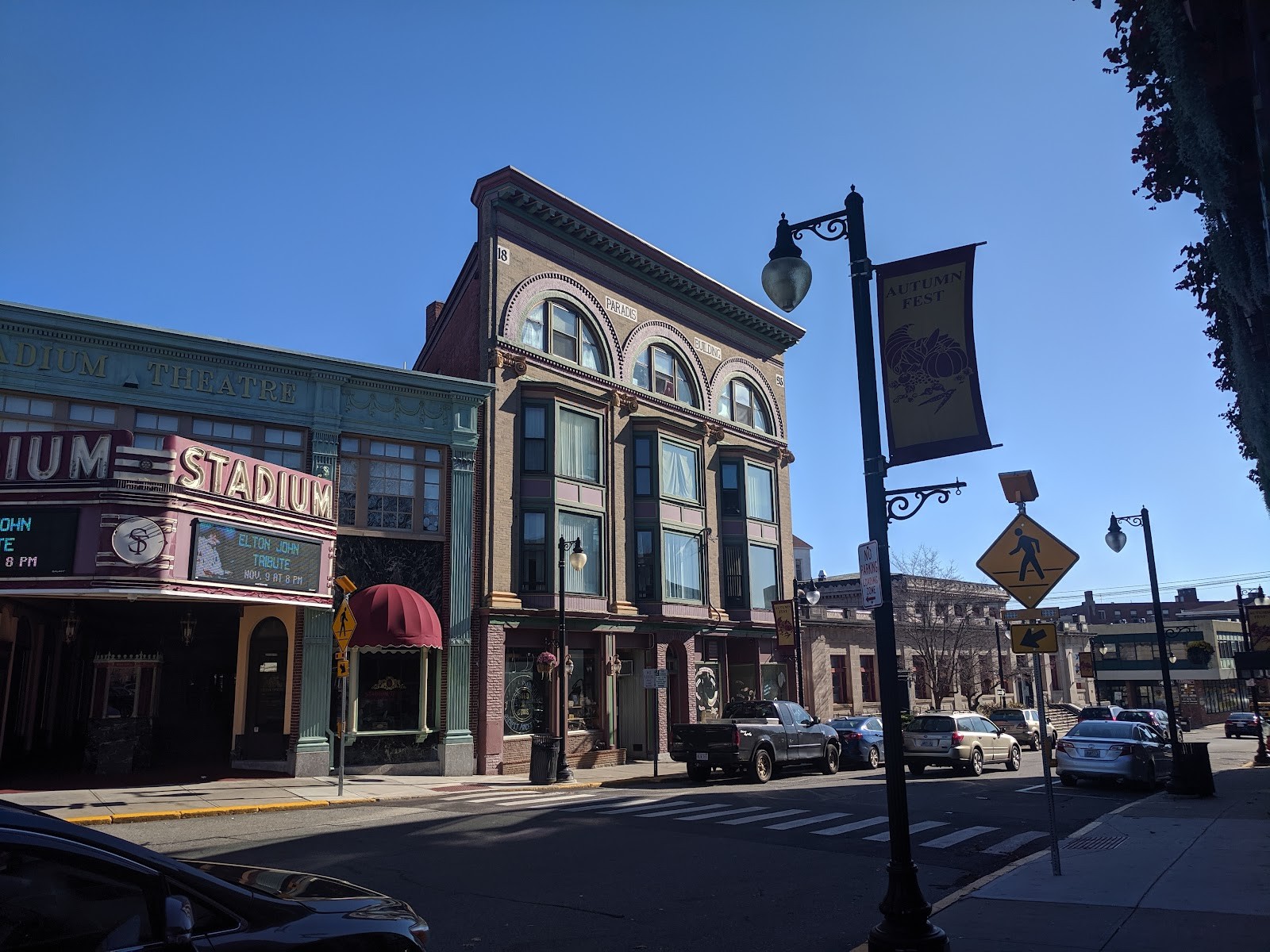 Woonsocket RI cityscape