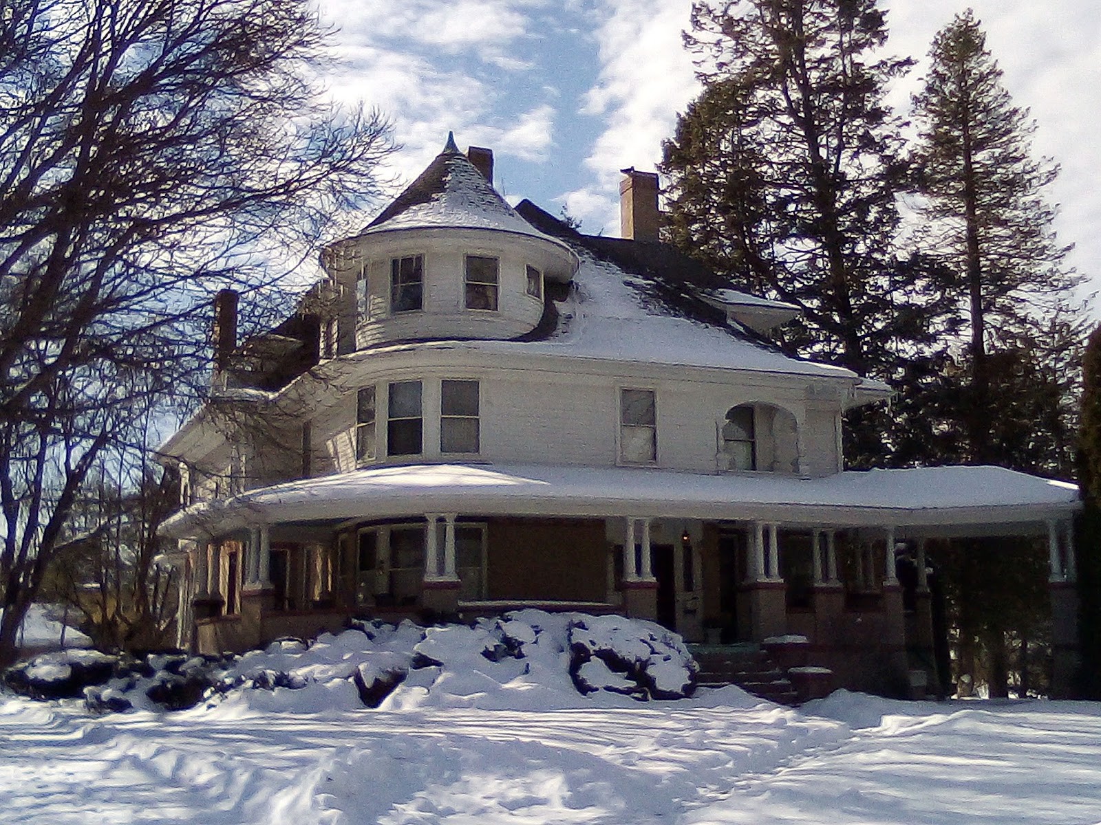 Woonsocket RI cityscape