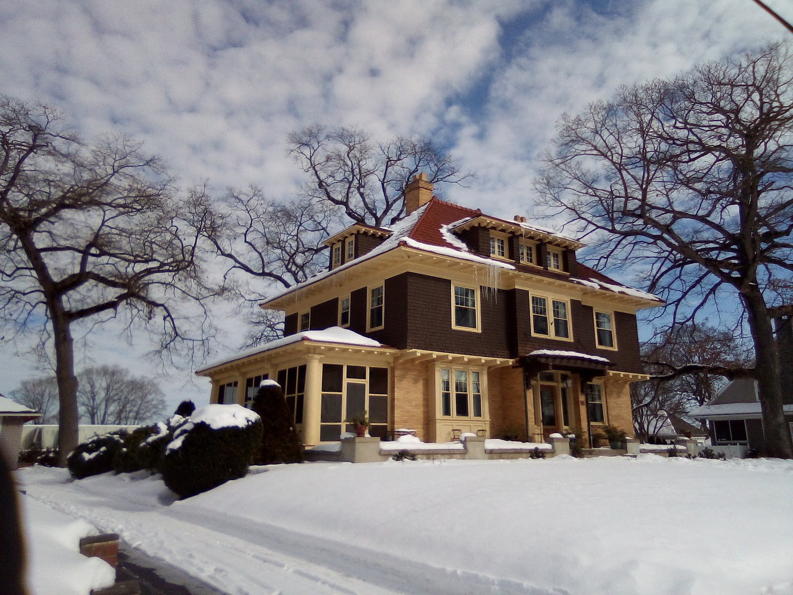 Woonsocket RI cityscape