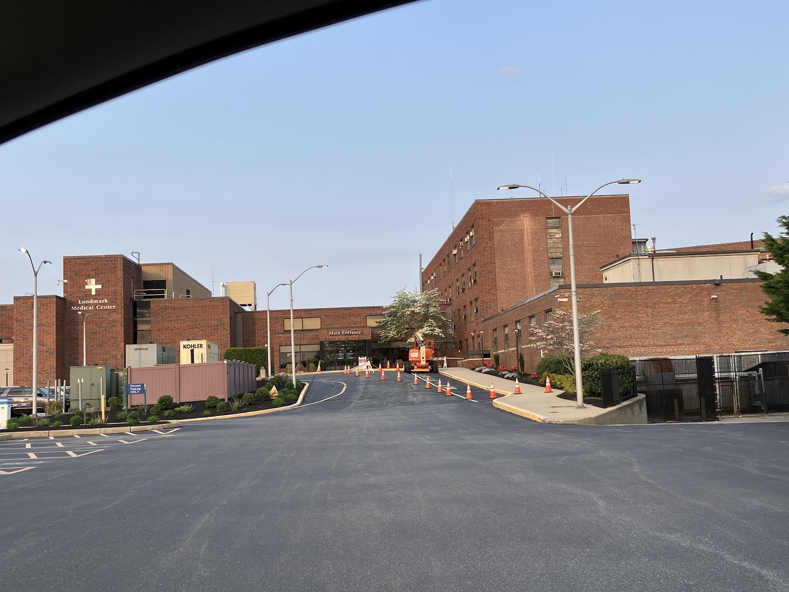 Woonsocket RI cityscape